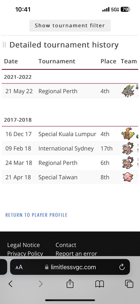 An EU player who does best in Aus really should be the one informing us about region diff and stepping our game up. Surely…