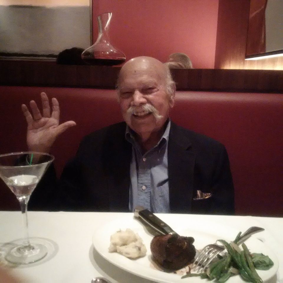 #HappyFathersDay to all dads!! Especially my beloved father up in Heaven!! I'm sure he'll watch the US Open and then head to a classy joint for steak and a martini. I'll be doing the exact same thing. We'll be together in spirit. Love you divine Dant!! xx#1♥️♥️