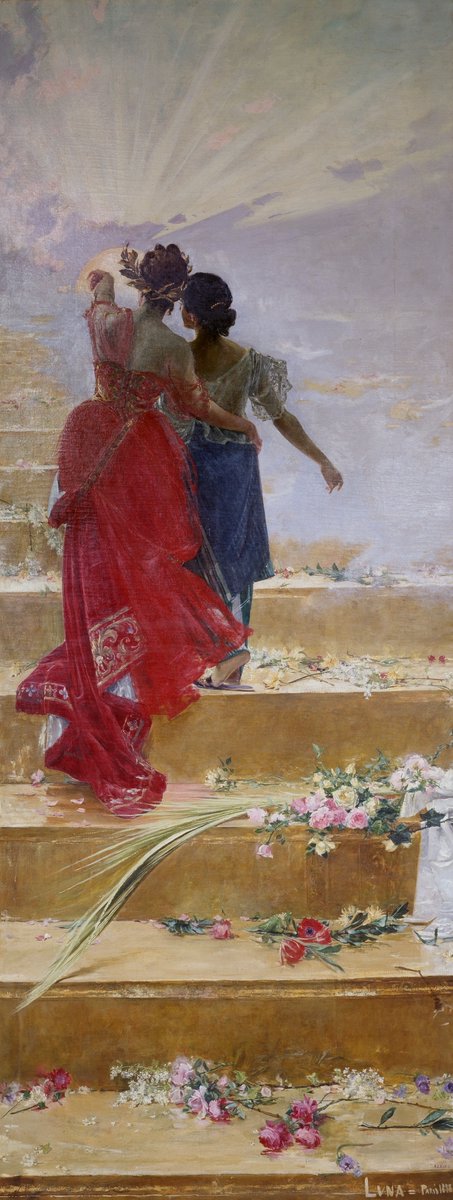 rinconartex's tweet image. «España llevando la gloria a Filipinas» (Juna Luna y Novicio, 1888).