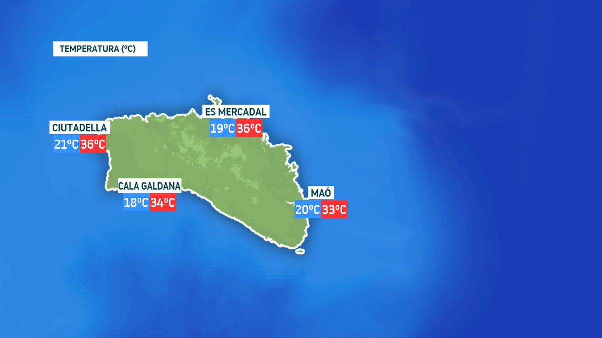 El temps IB3 (@tempsib3) on Twitter photo 🥵Temperatures altíssimes per tancar la primera quinzena de juny. Alguns observatoris han registrat una Tmàx que se situa 10 ºC per damunt de la mitjana climàtica.
🌡️ Les estacions de Son Ferriol i el Pont d'Inca, de la xarxa de <a href="/Meteodemallorca/">Balearsmeteo</a>, han arribat a superar els 40 ºC. 🥵Temperatures altíssimes per tancar la primera quinzena de juny. Alguns observatoris han registrat una Tmàx que se situa 10 ºC per damunt de la mitjana climàtica.
🌡️ Les estacions de Son Ferriol i el Pont d'Inca, de la xarxa de <a href="/Meteodemallorca/">Balearsmeteo</a>, han arribat a superar els 40 ºC.