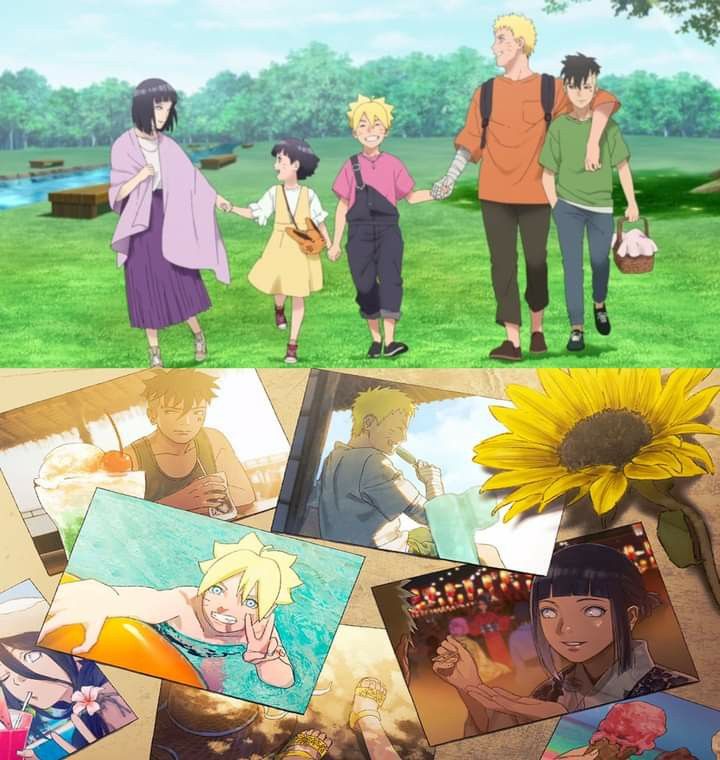 rosehinas's tweet photo. happy fathers day to naruto who moves heaven and earth for his children 🩷🍥 https://t.co/xgicy9usbq