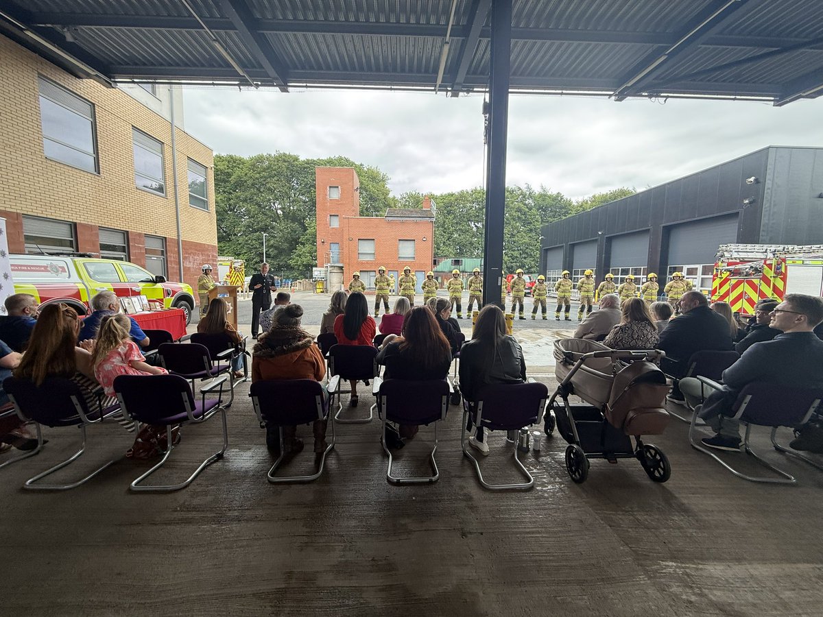 A pleasure to attend the On-Call Passing Out Parade for @cumbriafire courses 02/24, 04/24, and 01/25. A fantastic showcase of the skills these new recruits have developed, shared with their proud friends and families. Welcome to the fire family and to the unique spirit of Cumbria