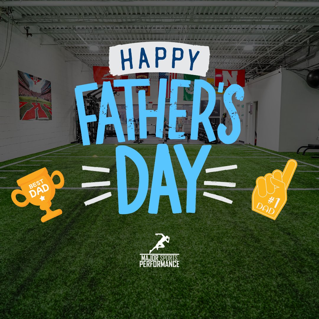 💪 Happy Father’s Day from Major Sports Performance! 💙

#FathersDay #MajorSportsPerformance #LeadByExample #FamilyFirst #HardWorkPaysOff #ThankYouDads