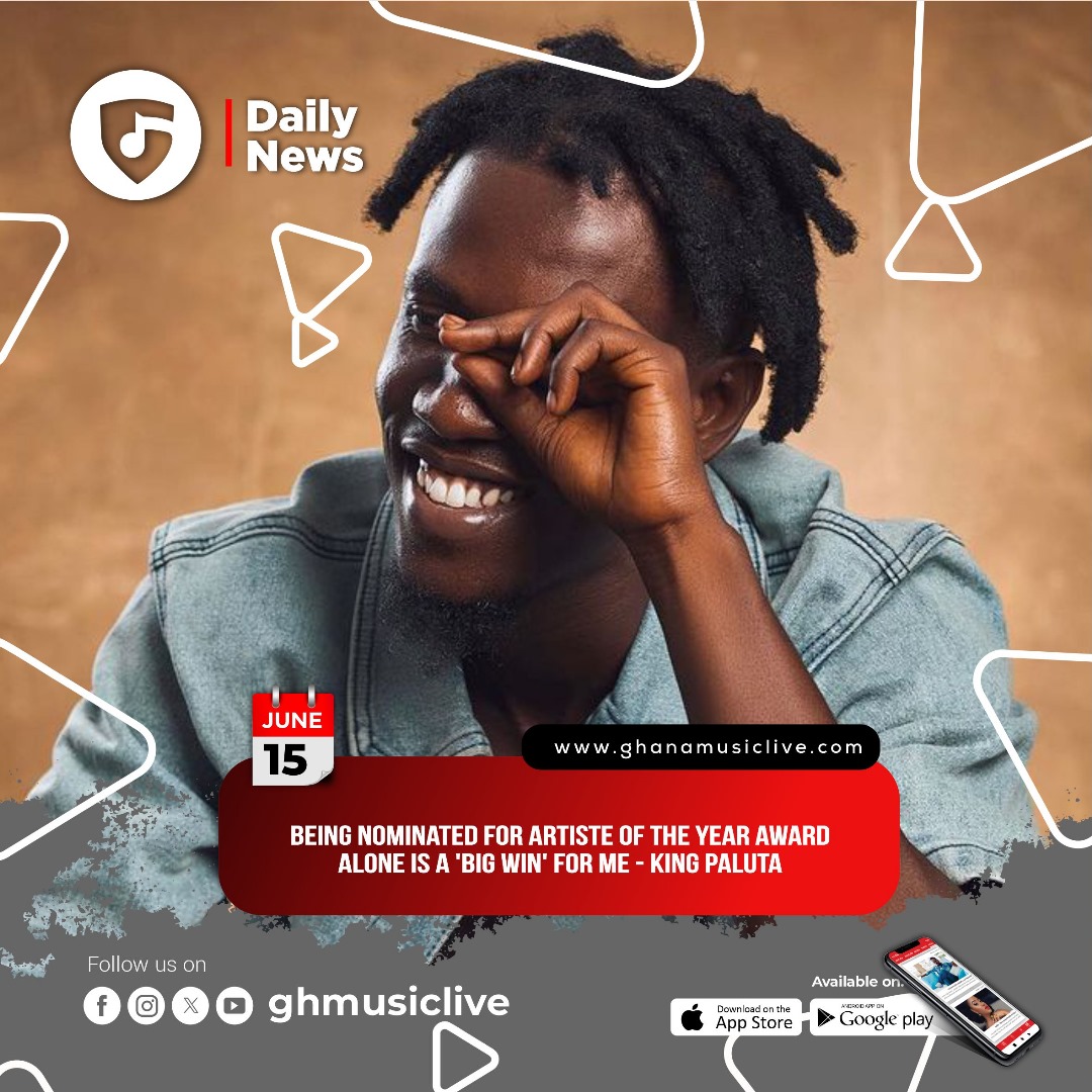 Being nominated for Artiste of the Year award alone is a 'big win' for me - <a href="/kingpalutamusic/">KING</a>

Read story on the Ghana Music Live App and / or on ghanamusiclive.com 
Link in Bio.

#ghmusiclive
#musiconthego
#GhanaMusicLiveOnPlayStore
#GhanaMusicLiveOnAppStore