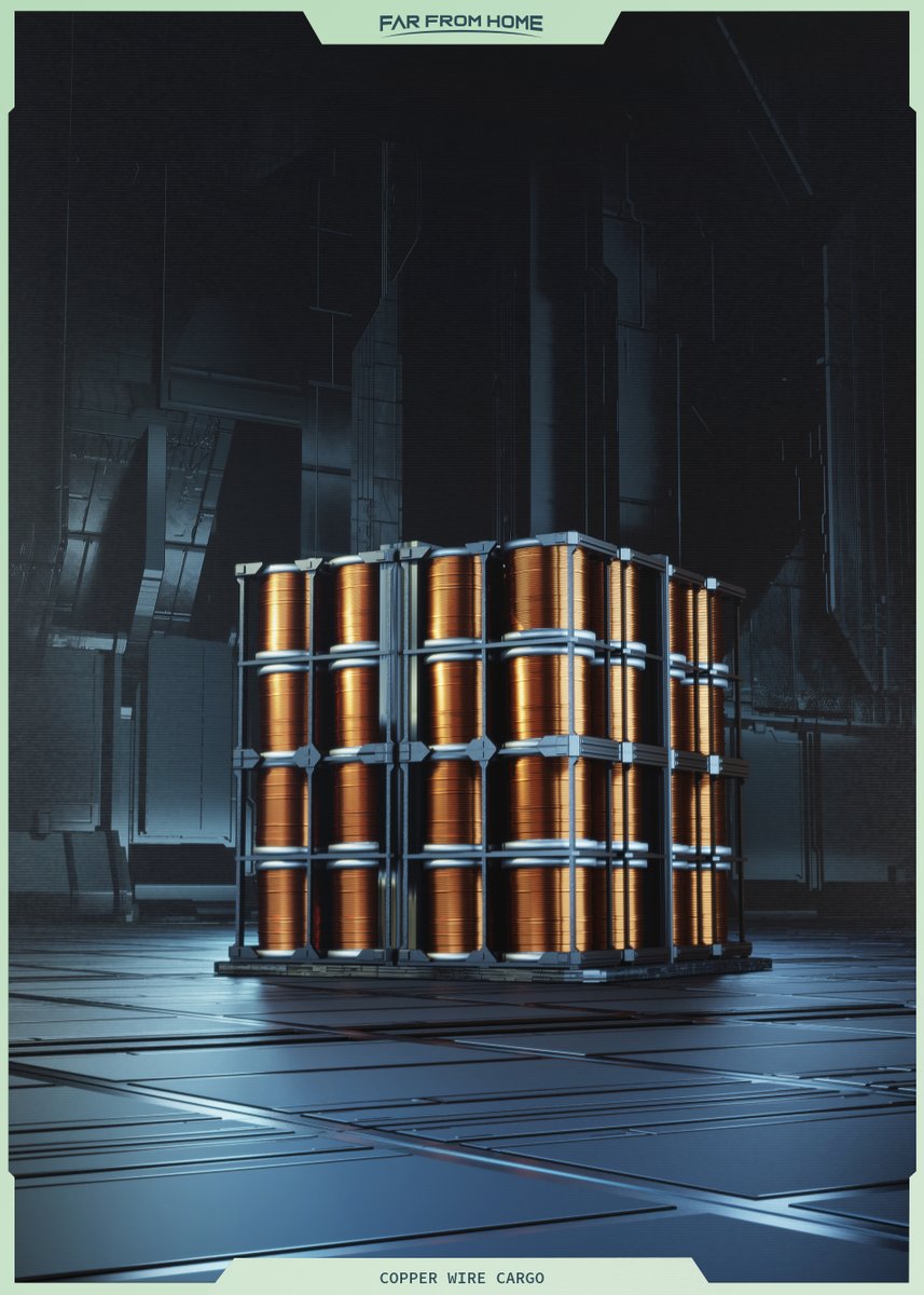 Dev Log: Warehouse Update 🚀 
farfromhome.io/play/warehouse

Steel, Copper Wire, Superconductor Wire &amp; Fiber Optic Cable can now be transferred between your Wallet and the Storage Complex.

Discord: discord.gg/TGK3U2Me2g 

$WAXP #WAXgaming #NFTCollection #WAXfam #PlayToEarn #FFH #P2E