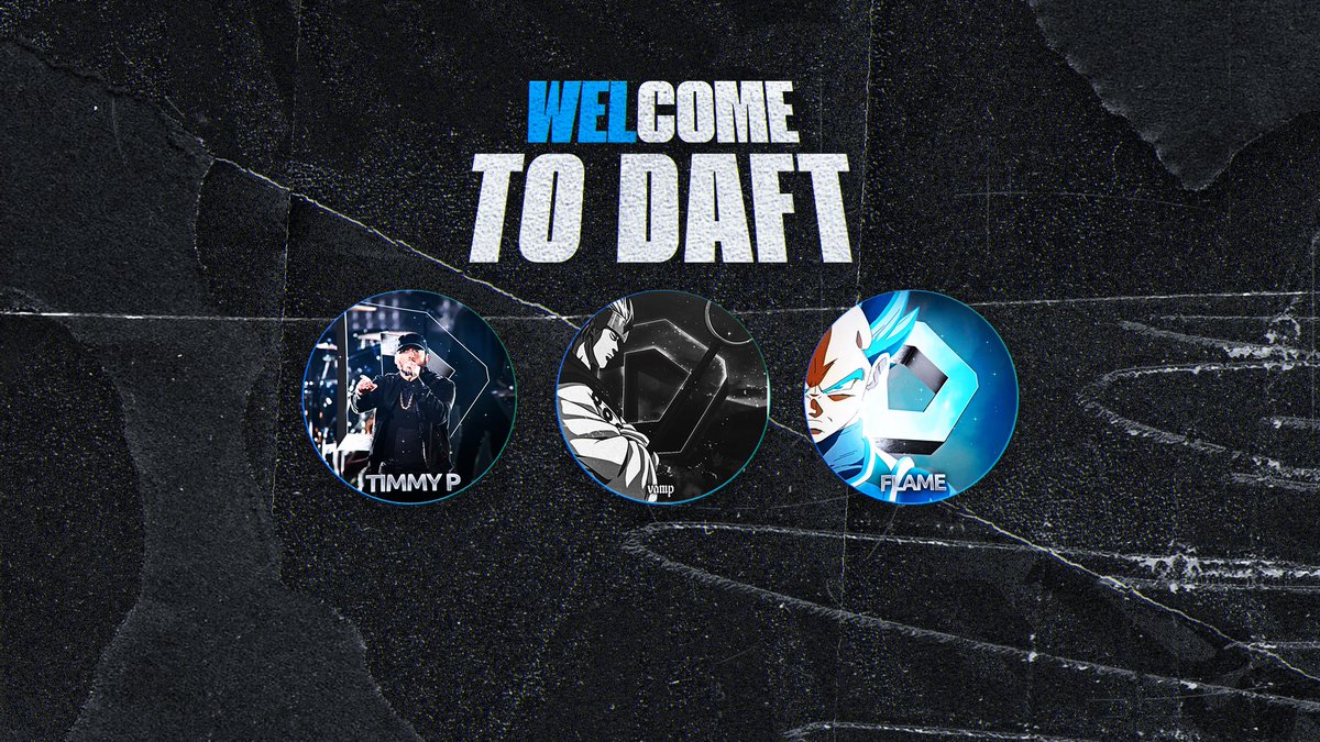We Are Welcoming 3 NEW Goats To DAFT Today

@TimmyPOfficial2 
<a href="/iFlaame/">Flame</a> 
<a href="/vampxiety_/">vamp</a> 

Welcome in our new CCs #WeAreDaft