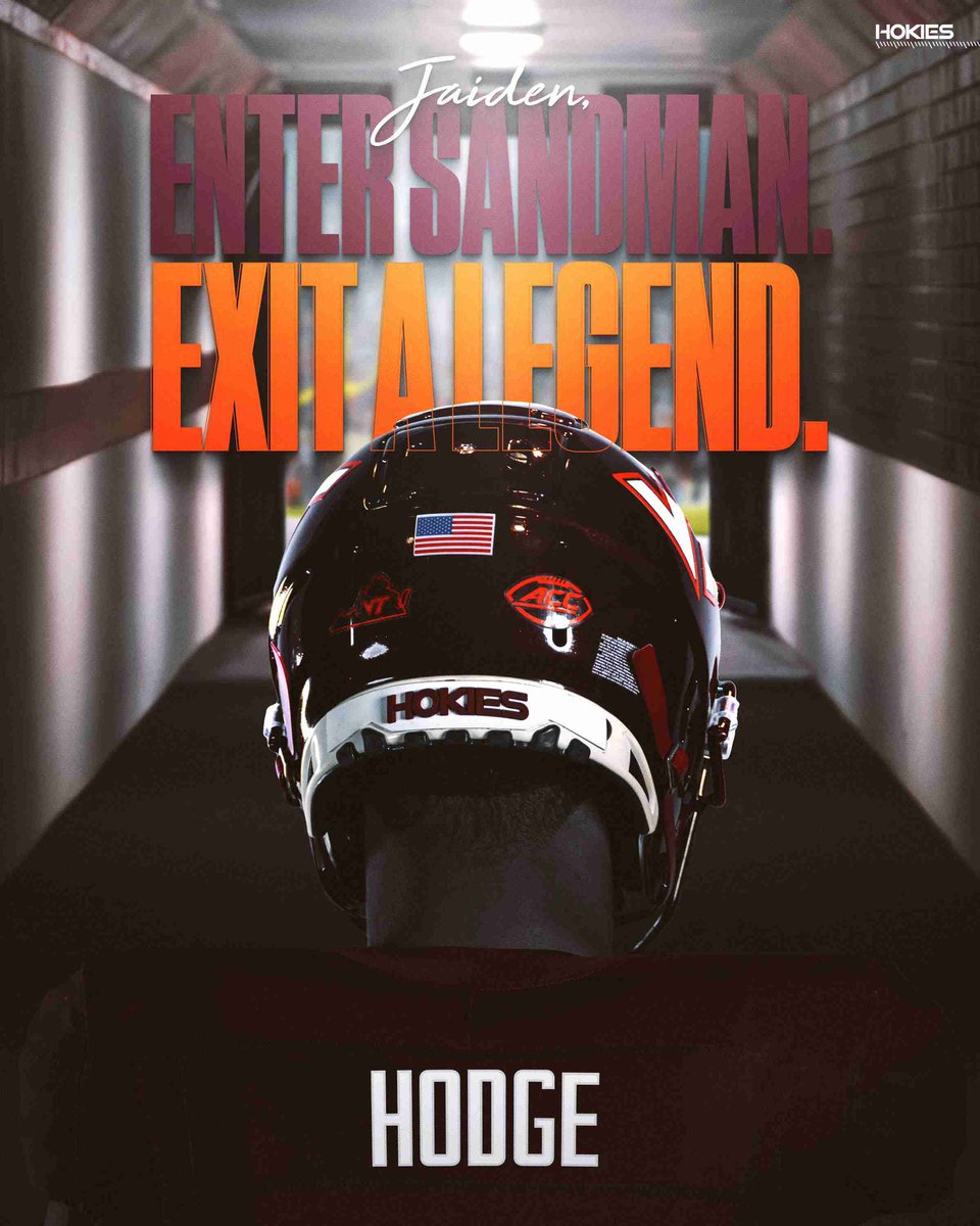 Thank you for showing love <a href="/HokiesFB/">Virginia Tech Football</a>