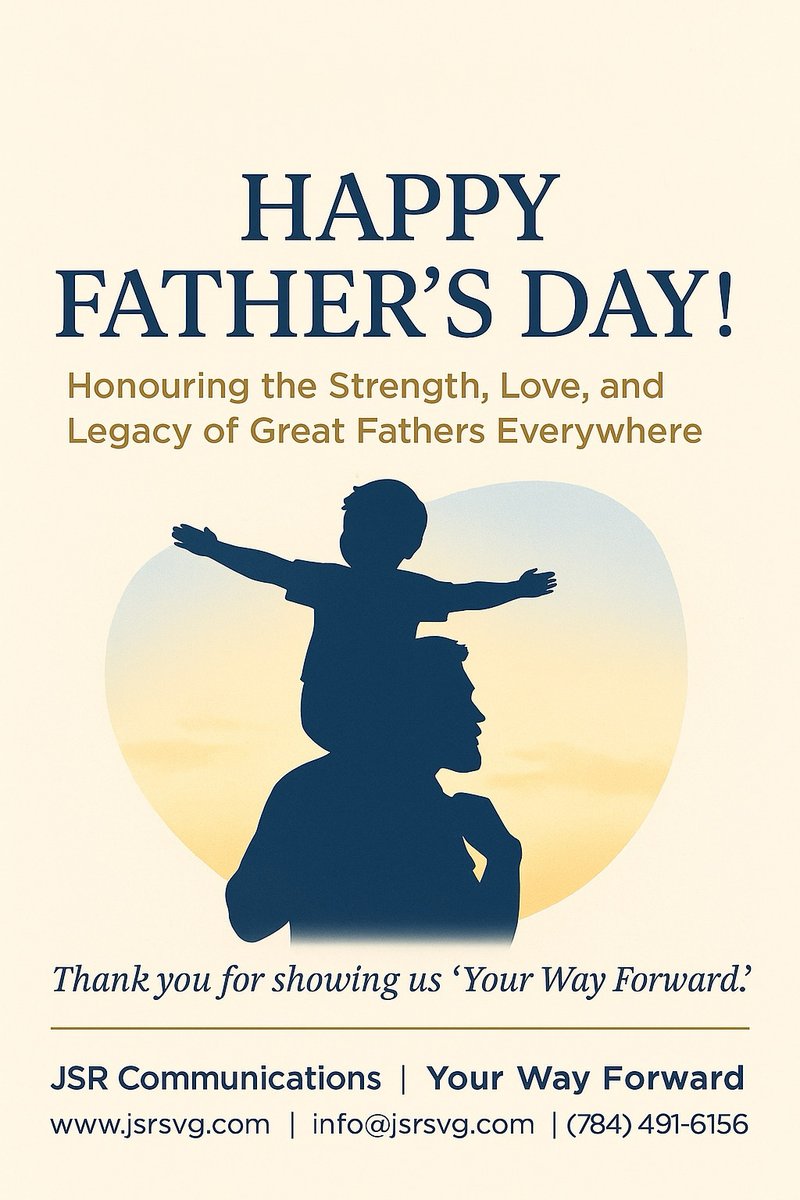jsrsvg's tweet photo. Honouring the Strength, Love, and Legacy of Great Fathers Everywhere

🎉 This Father’s Day, we celebrate the men who shape our lives — the mentors, the protectors, the providers. Thank you for showing us “Your Way Forward.”

📢 Happy Father’s Day https://t.co/5DyKJ6Qnwa