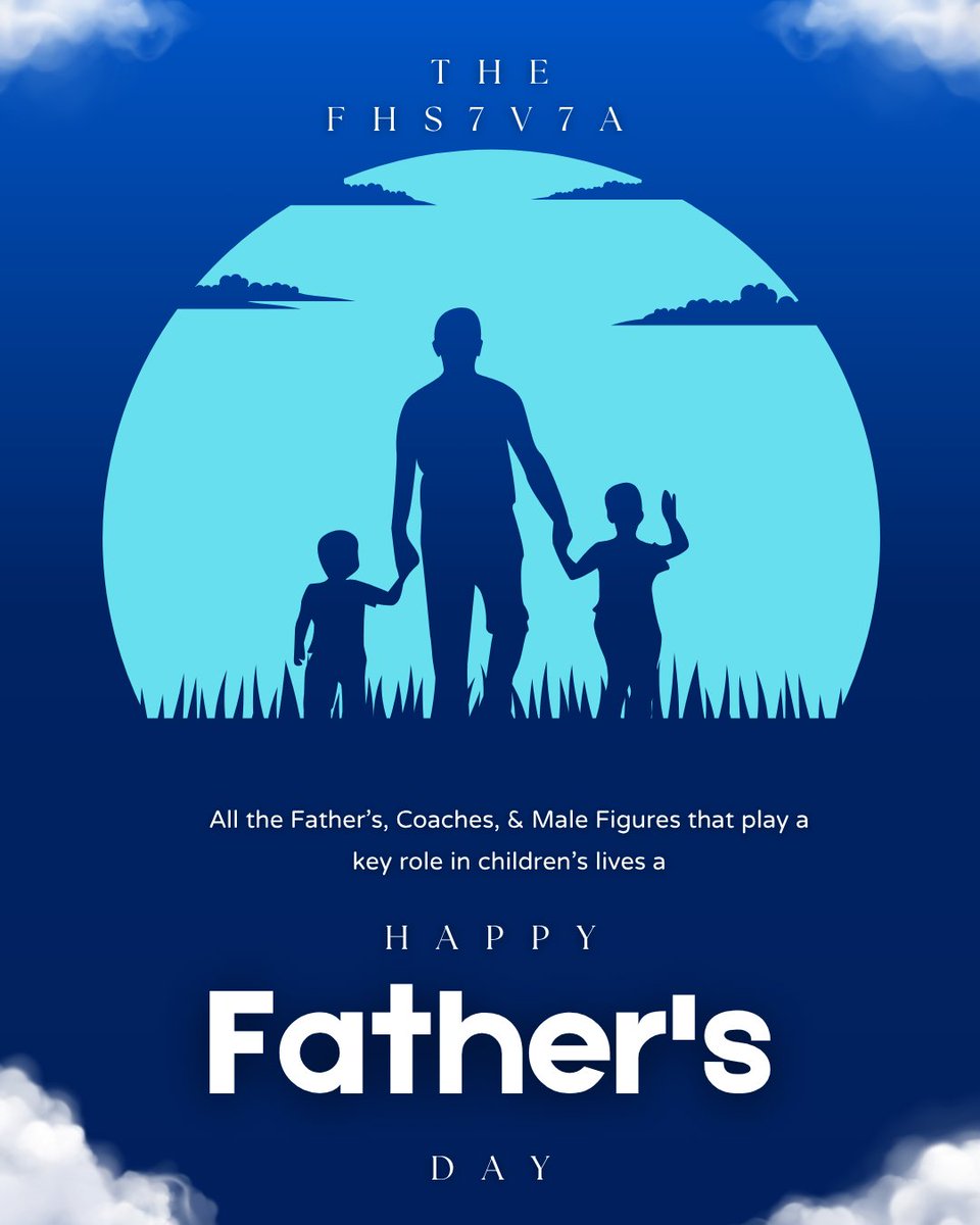 The Florida High School 7v7 Association would like to wish all the Father's, Coaches, &amp; Male Figures that play a key role in the life of children a HAPPY FATHERS DAY!