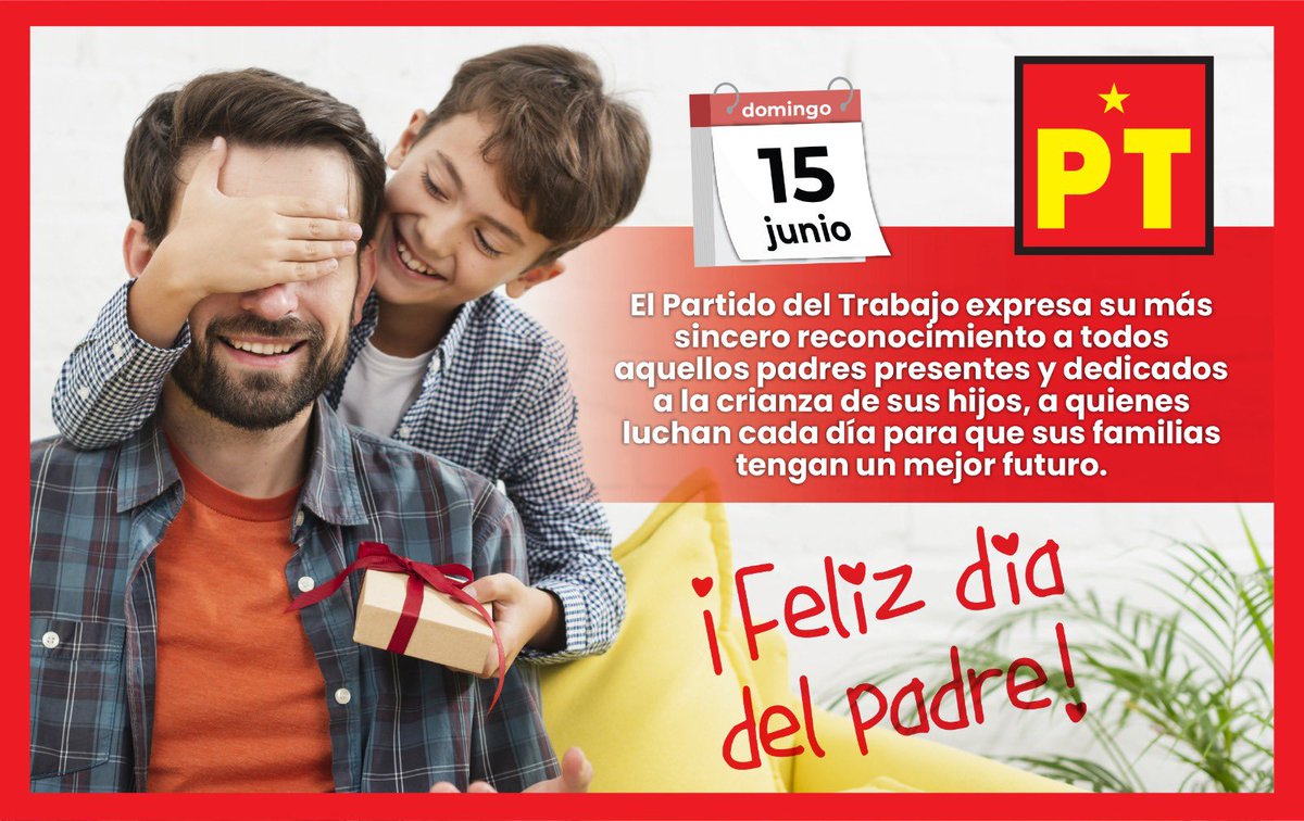 ¡Feliz día del padre!