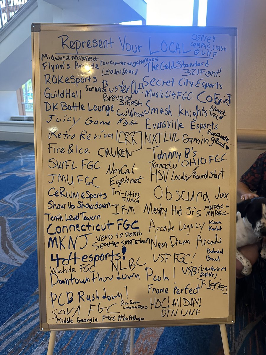 KoariDuck's tweet photo. Nothing warms my heart more than finding Jax FGC at CEO 💕

But even better- it’s the community effort to make this show a great one 🙏 https://t.co/UrTOUSE8F3