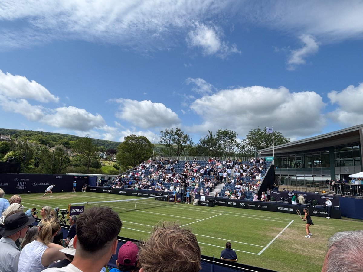 A really fun day watching the tennis finals at the Ilkley Open! <a href="/Ilkleytennis/">ILTSC</a>