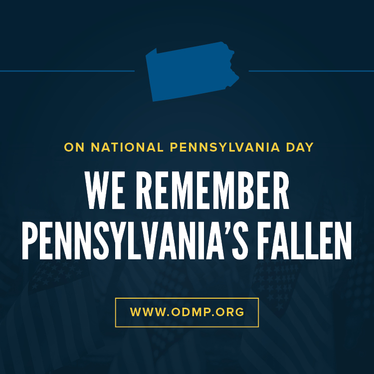 ODMP's tweet image. Today is National Pennsylvania Day. In honor of this, the Officer Down Memorial Page recognizes those officers that made the ultimate sacrifice while serving and protecting the citizens of Pennsylvania.
Full biographies, incident details, and tributes for each of these fallen…