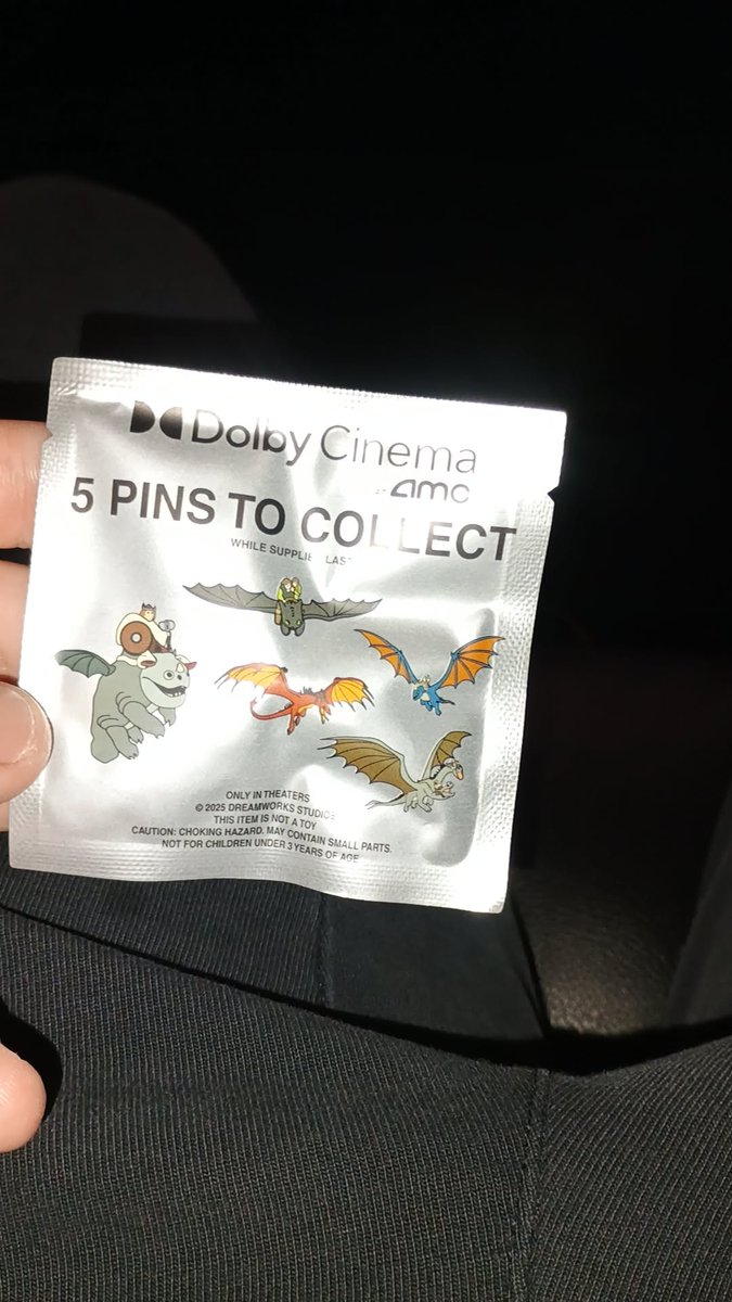 DustyTheApe's tweet image. I. Will. Be. At. Every. Merch. Drop. This. Year. #HowToTrainYourDragon Mythical Mystery Pin๐. WE MAKE MOVIES BETTER!!๐ฆ๐ฟ๐๐๐๐ฟ๐ฆ #AMC @AMCTheatres @CEOAdam #AMCTheatres #Dolby #DolbyAtmos #DolbyCinema #Vikings #Movies #ApesTogetherStrong