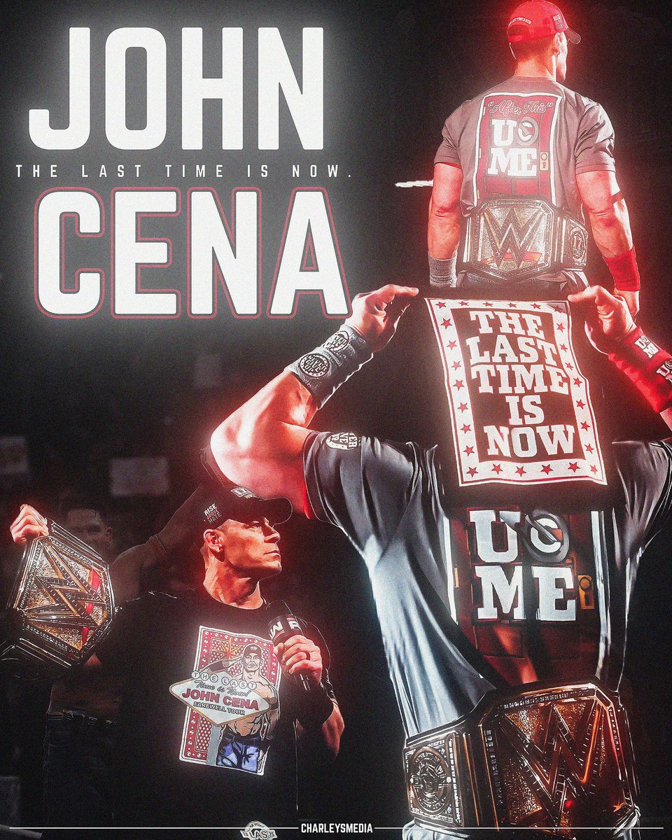 altmox's tweet image. The last time is now 

@JohnCena @WWE