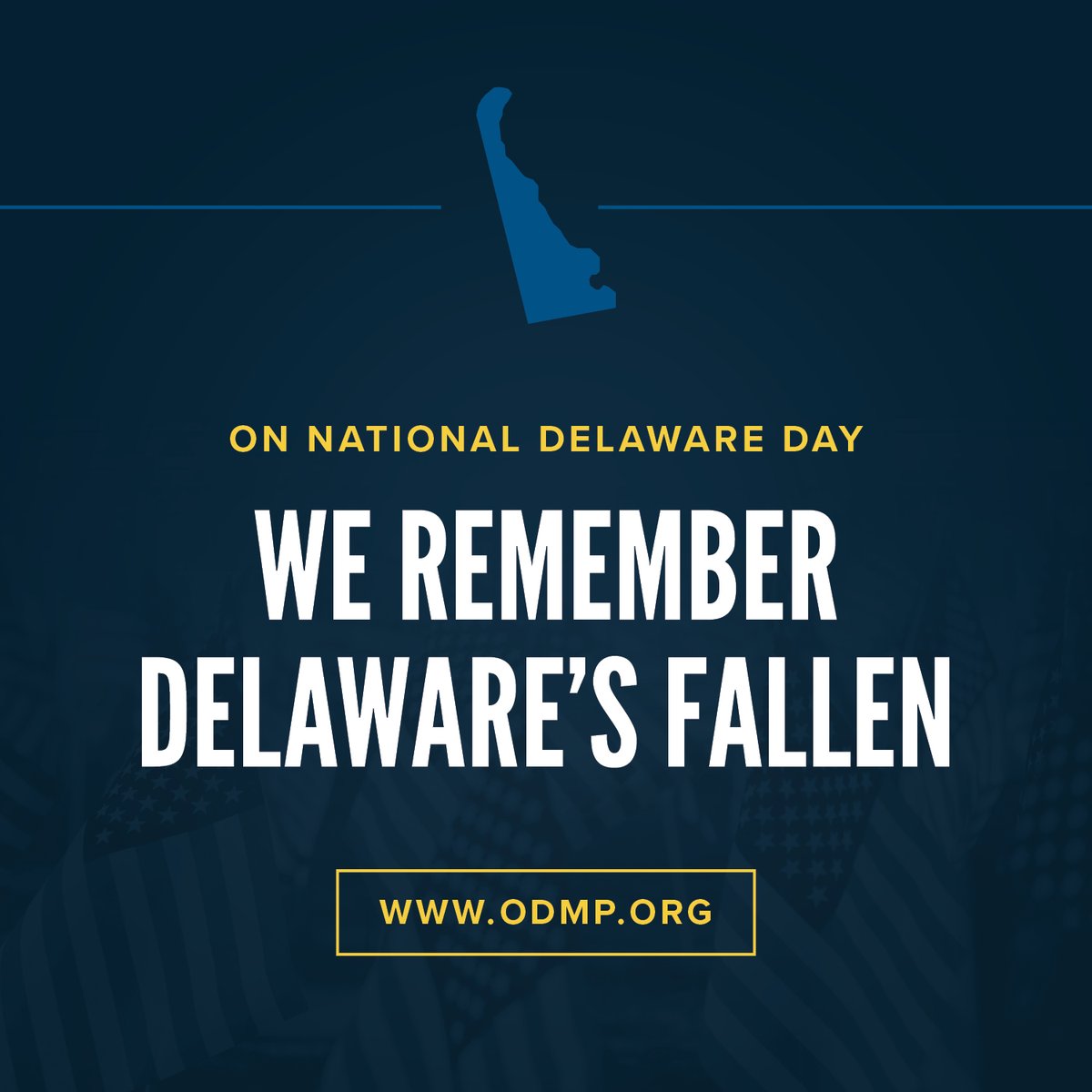 ODMP's tweet image. Today is National Delaware Day. In honor of this, the Officer Down Memorial Page recognizes those officers that made the ultimate sacrifice while serving and protecting the citizens of Delaware.
Full biographies, incident details, and tributes for each of these fallen heroes can…
