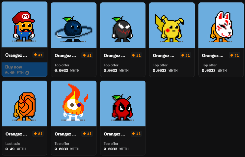 🍊 MINT ALERT/ MINING ALERT 🍊

We’re down to less than 1,500 Orangez left to mint 👀
And there’s still 3 one-of-ones waiting to be found 🔥

⛏️ Mining just leveled up as well  — you now need 7,500 $ZEST per NFT to keep those NFTs running 📈

No whitelist. No reservations.
Just