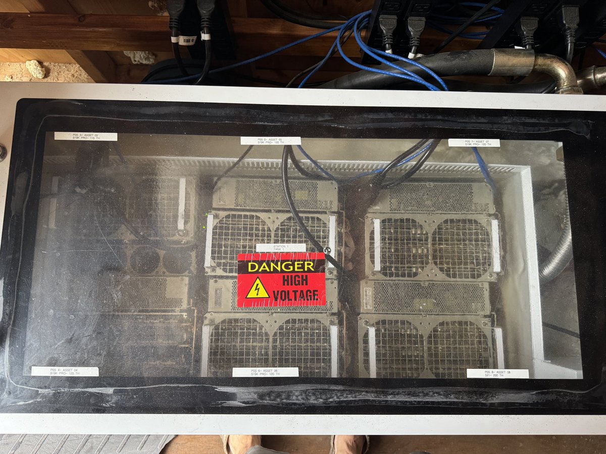 Out of power for now…so I’ll clean and re lable tanks…