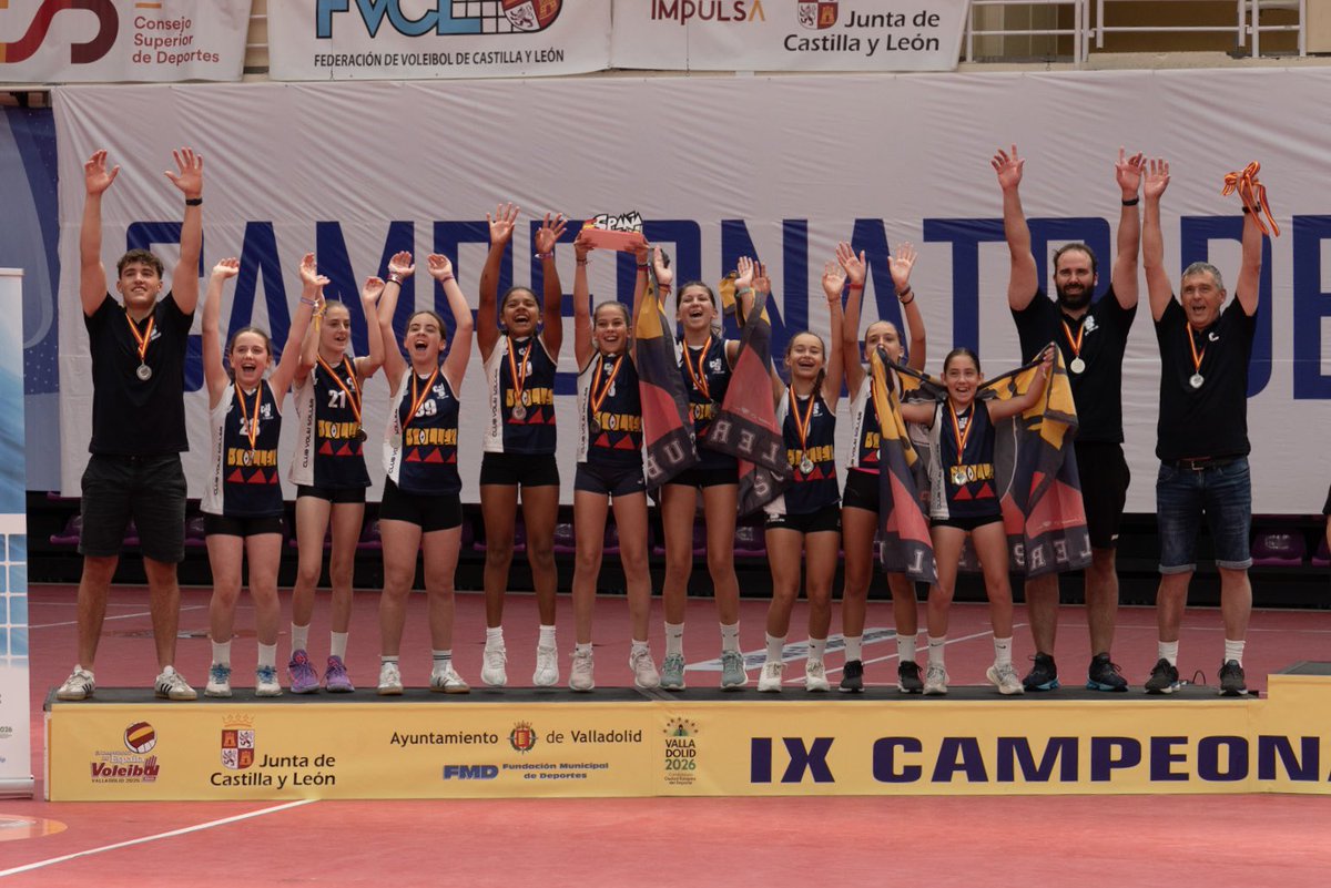 🇪🇸🥈 Doblet de plata balear en el Campionat d'Espanya aleví!

🔝 L'Algaida VC i el <a href="/ClubVoleiSoller/">Club Volei Sóller</a> queden subcampions nacionals després d'un torneig excel·lent

🫡 Referència balear entre les millors pedreres del país

🗞️ voleibolib.net/noticia?id=164…

#VoleibolDeCaNostra