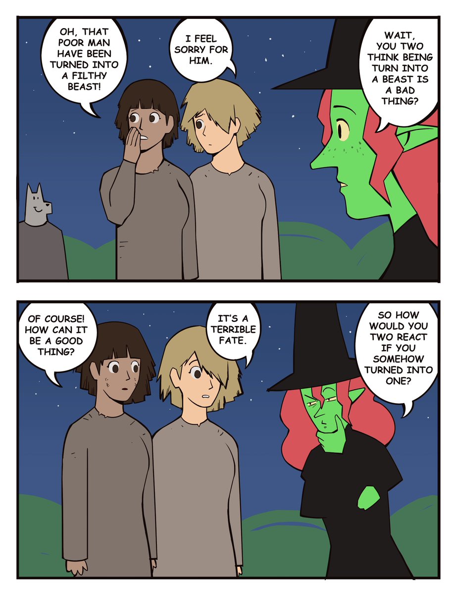 Bonnymama7's tweet image. Witch's roommates pt2 👩🏽🧙‍♀️👩🏻