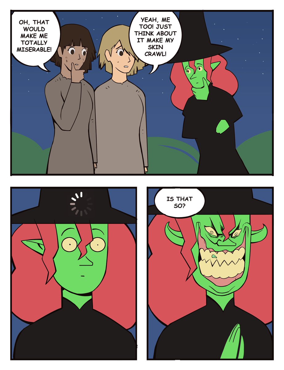 Bonnymama7's tweet image. Witch's roommates pt2 👩🏽🧙‍♀️👩🏻