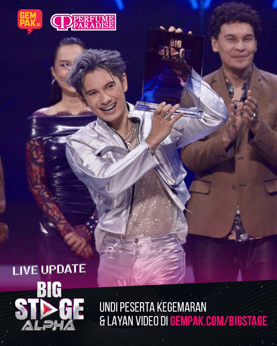 Astro_Gempak's tweet image. #GempakLive: Tahniah Daniel Sher!

Big Stage Alpha yang lebih wangi dengan penaja utama, Perfume Paradise.Haaaaahh Perfume Paradise yang trending di TikTok @perfumeparadisehq

#BigStage #BigStageAlpha
#GelombangDominasi
#PerfumeParadise
#AstroOne
#JomUsha
