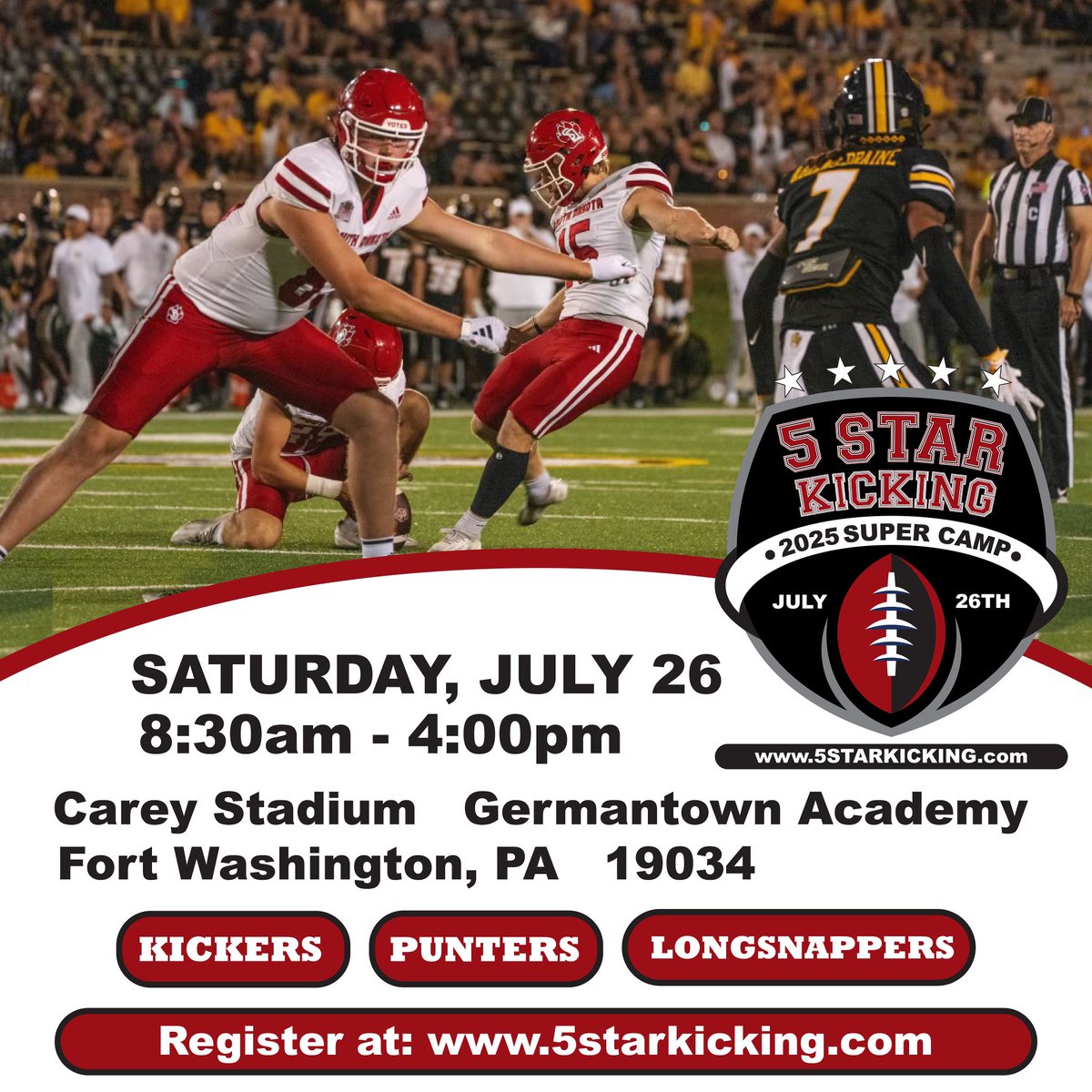 STS Kicking Camps (@stscamps) on Twitter photo Happy Father’s Day y’all! Don’t forget to book <a href="/5StarKicking/">5 STAR KICKING</a> Super Camp July 26 for your specialist, going to be an amazing experience! ⭐️🏈💯 Happy Father’s Day y’all! Don’t forget to book <a href="/5StarKicking/">5 STAR KICKING</a> Super Camp July 26 for your specialist, going to be an amazing experience! ⭐️🏈💯