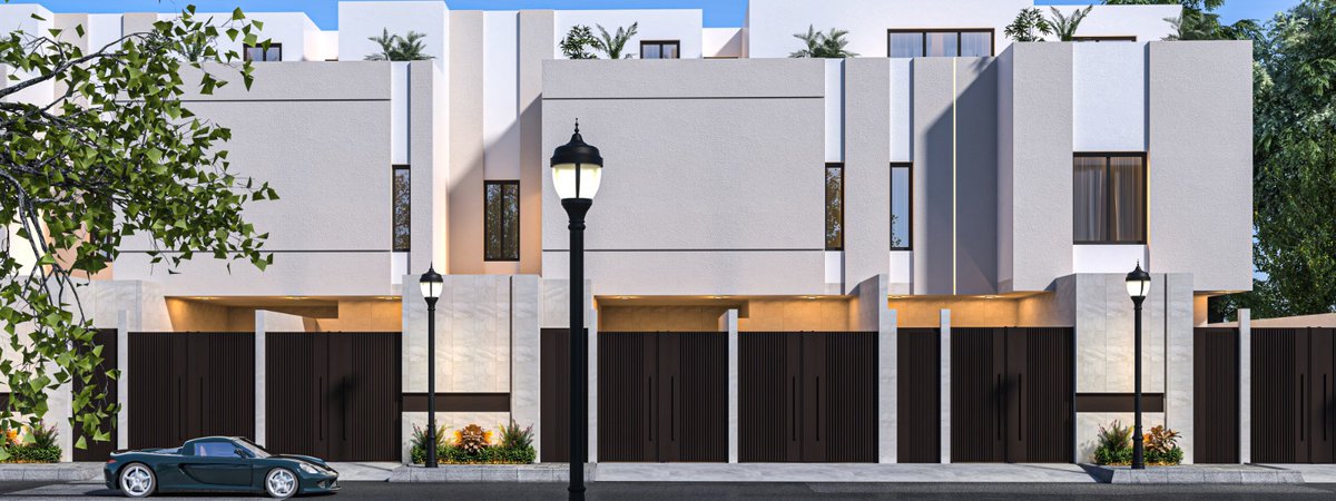 اعمال تصميم الواجهات لمشروع مجمع فلل ( تاون هاوس)  المعيزيلية لشركة تطوير عقاري 
المشروع من تصميم وإشراف مكتبنا