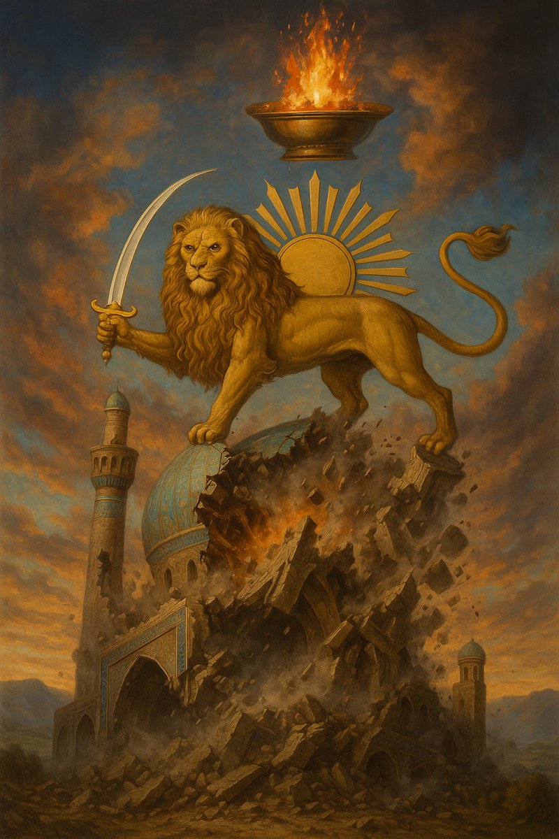 AvestanLexicon's tweet image. The mosques will fall
And the eternal flame will always rise