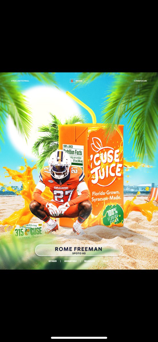 Blessed to be on y’all’s radar🤍🧡 <a href="/CuseFootball/">Syracuse Football</a>