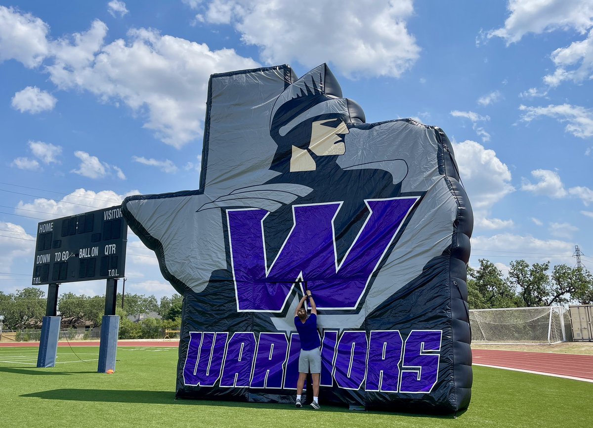 Warren Warrior Football (NISD) TX (@warrennisd) on Twitter photo 11 more weeks until we get to break this out!! Thank you <a href="/Ewathleticbc/">Warren Athletic Booster Club</a> as well as the Warren community for providing the funds to make this happen!! #FightOn 11 more weeks until we get to break this out!! Thank you <a href="/Ewathleticbc/">Warren Athletic Booster Club</a> as well as the Warren community for providing the funds to make this happen!! #FightOn