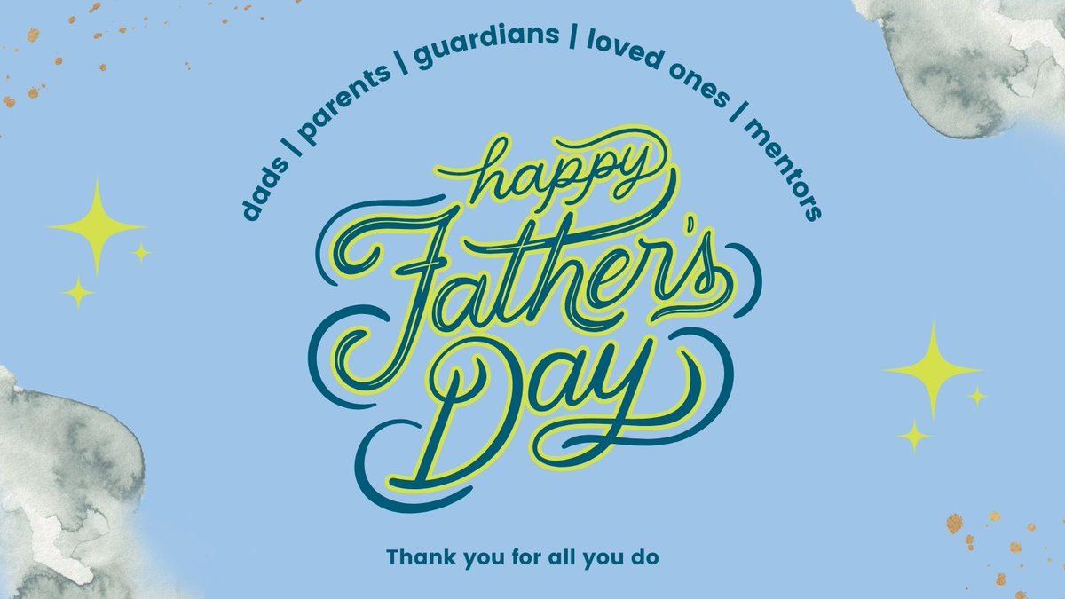 To all dads, fathers-at-heart, caregivers, mentors, guardians, and loved ones - we celebrate you today in whatever capacity that you support those around you. Happy Father's Day from all of us at DACC.