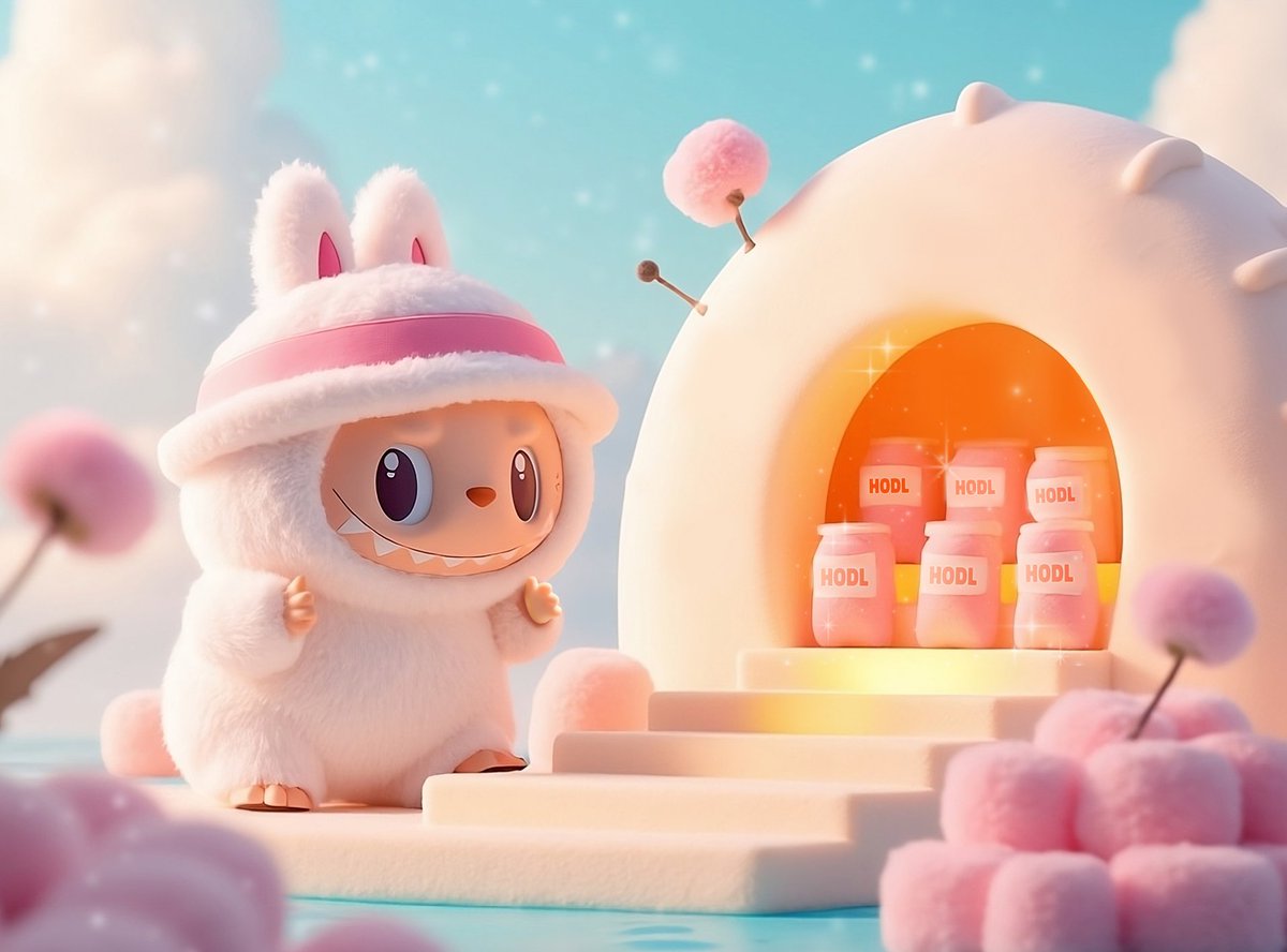 GM! All my fluff in jars, and I’m not opening a single one!