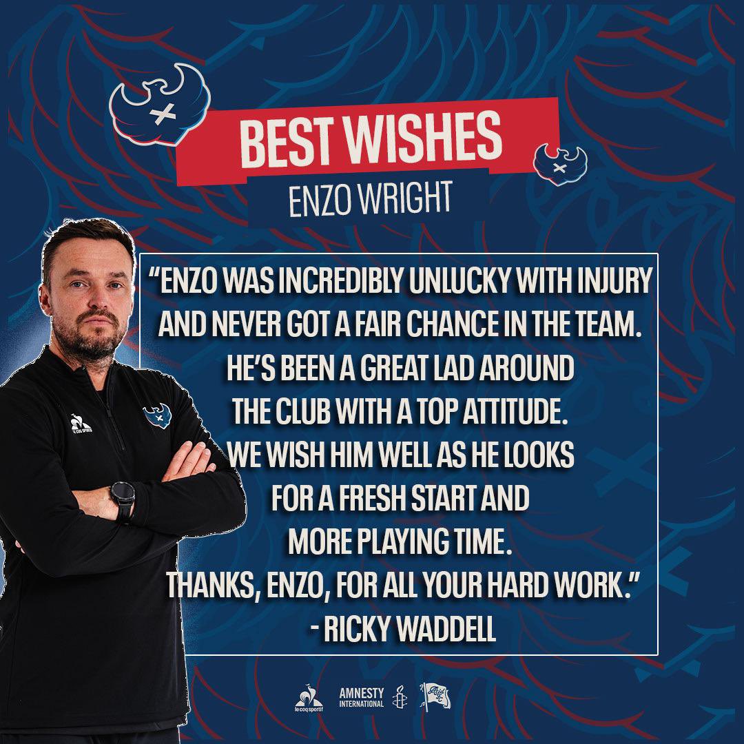 Last up as part of our farewell to five departing players, we shine a spotlight on Enzo Wright.

Thank you, Enzo - and best of luck in your next chapter. 💙

#AlwaysBrave #FearNone #BravesFamily
