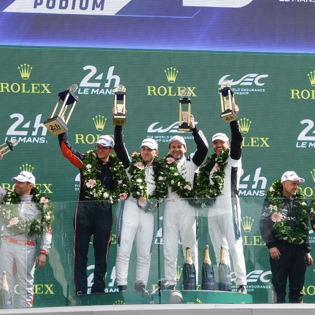 Porsche had a strong race at the 24 Hours of Le Mans, with the #6 Porsche 963 of Porsche Penske Motorsport securing second overall, while <a href="/manthey_racing/">Manthey</a> ’s #92 Porsche 911 GT3 R took the LMGT3 win!

#Porsche #PorscheMotorsport #PorscheCustomerRacing  #Raceborn #LeMans24 #WEC