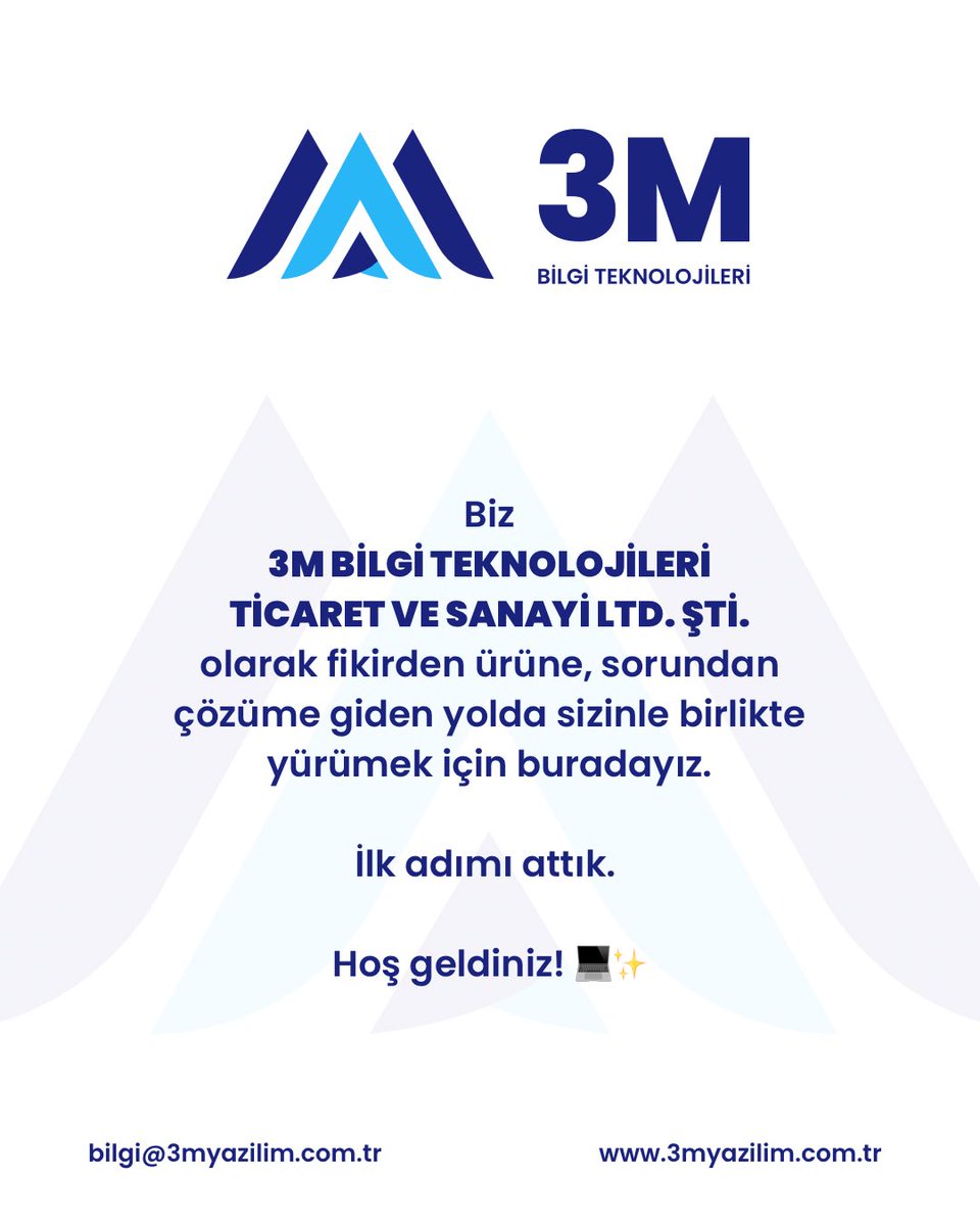 3MBilgiTek's tweet photo. Hayalinizdeki projeleri dijital çözümlere dönüştürüyoruz.

📩 bilgi@3myazilim.com.tr

#Yazılım #MobilUygulama #WebTasarım #Teknoloji #3MBilgiTeknolojileri #AnkaraYazılım #DijitalDönüşüm #YazılımŞirketi #İşiniDijitaleTaşı https://t.co/H0qg5TwgOs