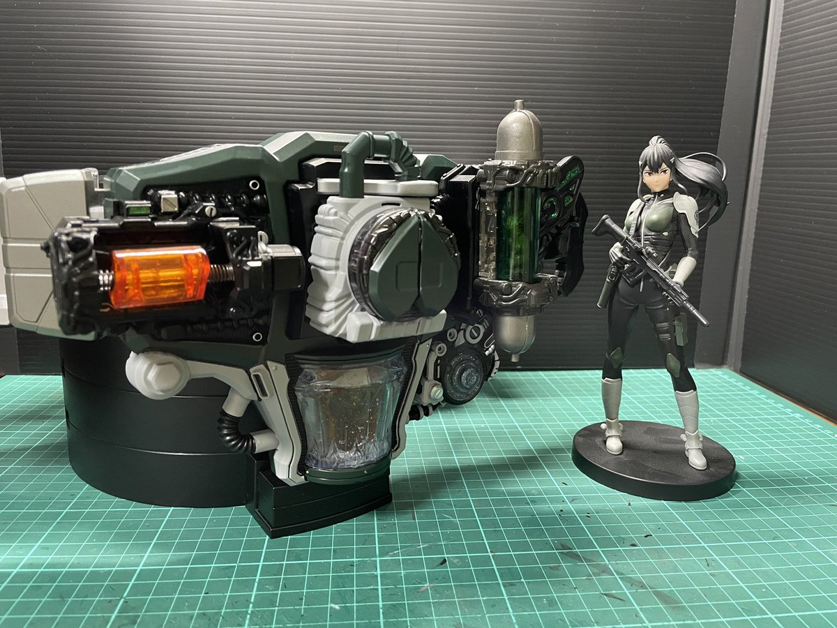 suna90147655's tweet image. KAIJYU Lost No.00 System
Transformation Arms
怪獣のコアがある琥珀をドライバーに内蔵。
エナジーロックシード内にある成分とコアを共鳴させる事でエネルギーを生成し、ナンバーズ00の力をアームド化。
亜白ミナが装着し
迫り来る脅威に立ち向かう!
#変身ベルト改造部
#怪獣8号