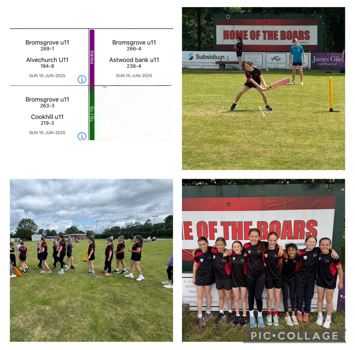 Well done to all players this morning at the u11 softball festival <a href="/BoarsCricket/">Bromsgrove Cricket Club</a> 
Well done The Boars on 3 wins from 3  games. #lovefighters TSR