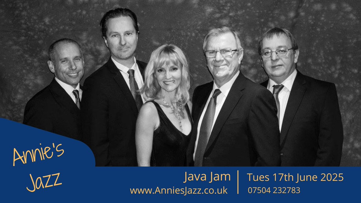 A welcome return to the quintet 'Java Jam', on Tuesday 17th of June. We haven't seen this popular band for 4 years and look forward to hearing them again. <a href="/FriendsSouthend/">Friends of Southend</a> <a href="/YourSouthend/">Your Southend</a> <a href="/VisitSouthend/">Visit Southend</a> @thechalkwellrooms