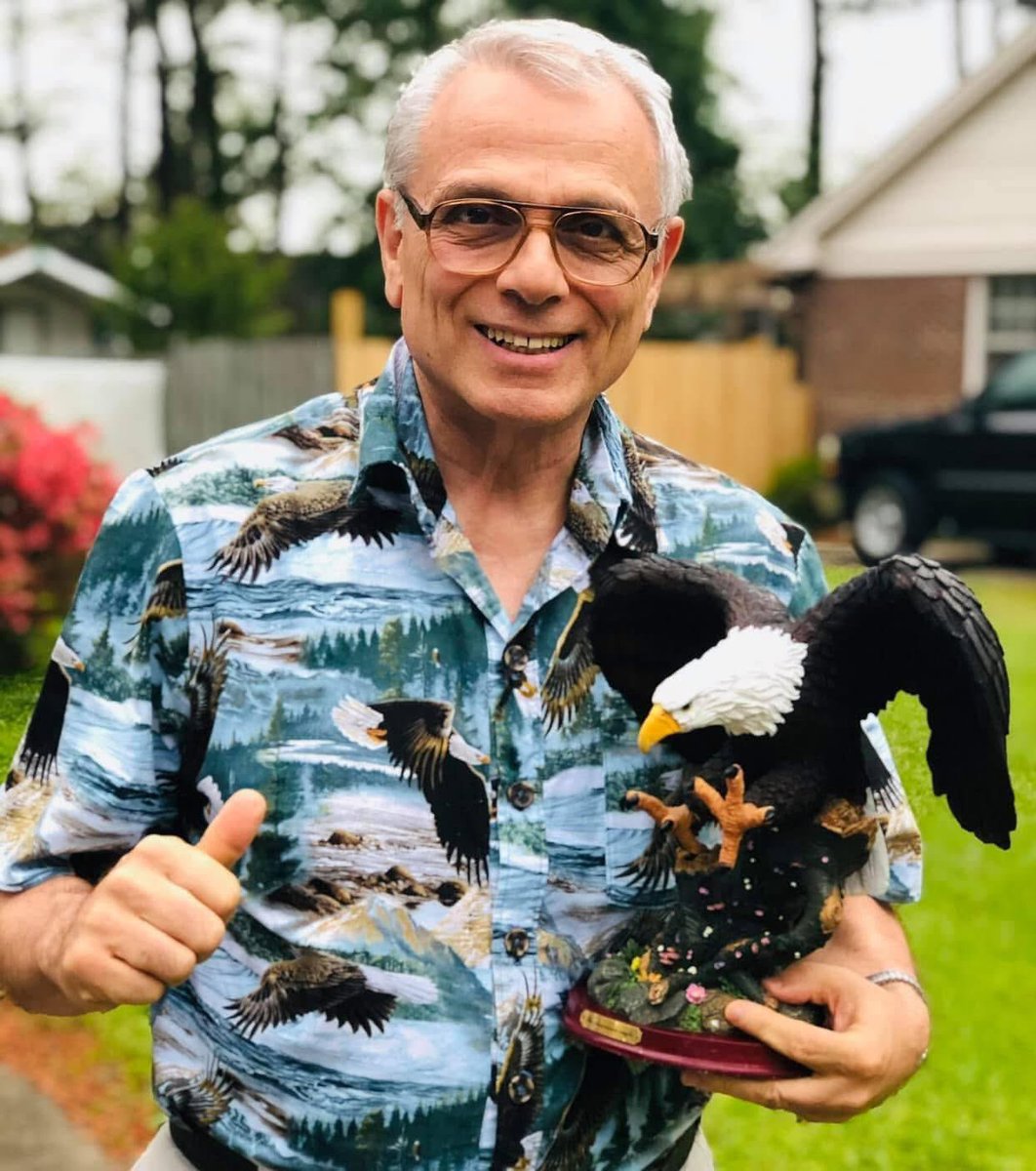 Blessed to have a wise and consistent father! One of my earliest memories is joining him for prayer in the morning. He wouldn't end a day without family devotions and personal prayer and praise over us. 

He is the most Christ like person I know and is someone who always made it