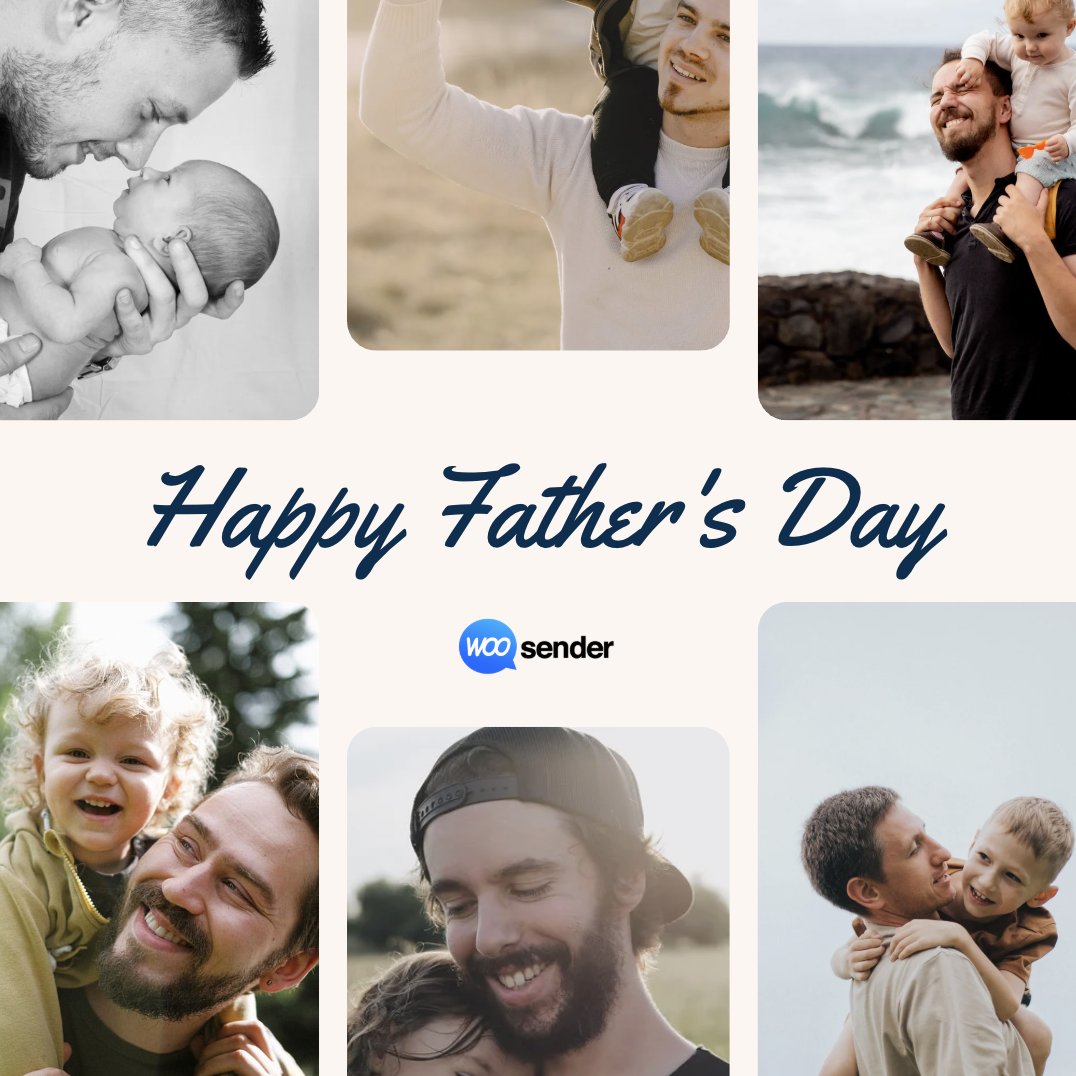 woosender's tweet photo. 👔 Happy Father’s Day from WooSender AI!

Work smarter, book more appointments, and spend more time with the ones who matter most. 💙

Here’s to all the hard-working dads out there—enjoy your day! 🎉 https://t.co/bq3NMkBnJT