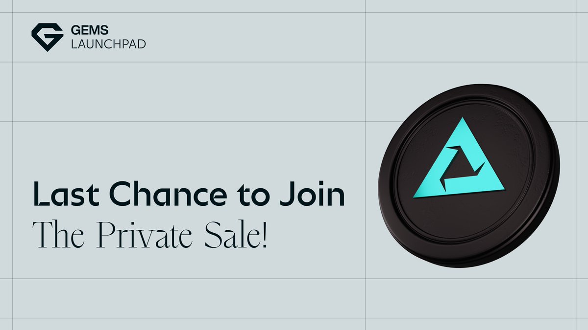 Gems Launchpad (@gems_launchpad) on Twitter photo It's <a href="/Astra__Nova/">Astra Nova</a>'s private sale: Final hours!
Join before the sale ends: buyastranova.gems.vip
Working with the <a href="/Astra__Nova/">Astra Nova</a> team has been a blast from day 1.
Visionary minds, a strong community, and a project that truly stands out.
We’re down to the final hours, so if It's <a href="/Astra__Nova/">Astra Nova</a>'s private sale: Final hours!
Join before the sale ends: buyastranova.gems.vip
Working with the <a href="/Astra__Nova/">Astra Nova</a> team has been a blast from day 1.
Visionary minds, a strong community, and a project that truly stands out.
We’re down to the final hours, so if