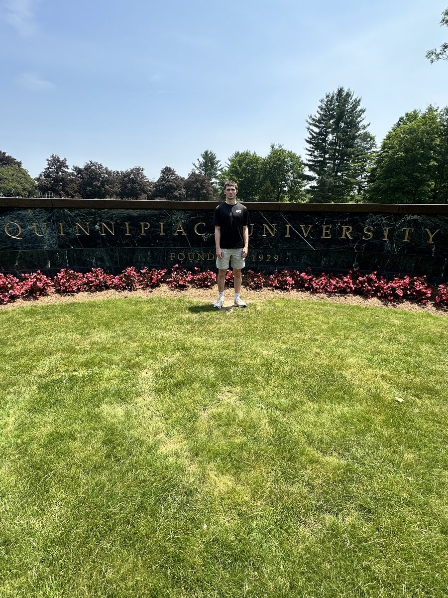 Our guy <a href="/jakebahr_2/">Jake</a> had a great visit at Quinnipiac University Friday. Thank you <a href="/cojax_/">BRADLEY JACKS</a> and the rest of the Quinnipiac Men’s basketball coaching staff for having us!