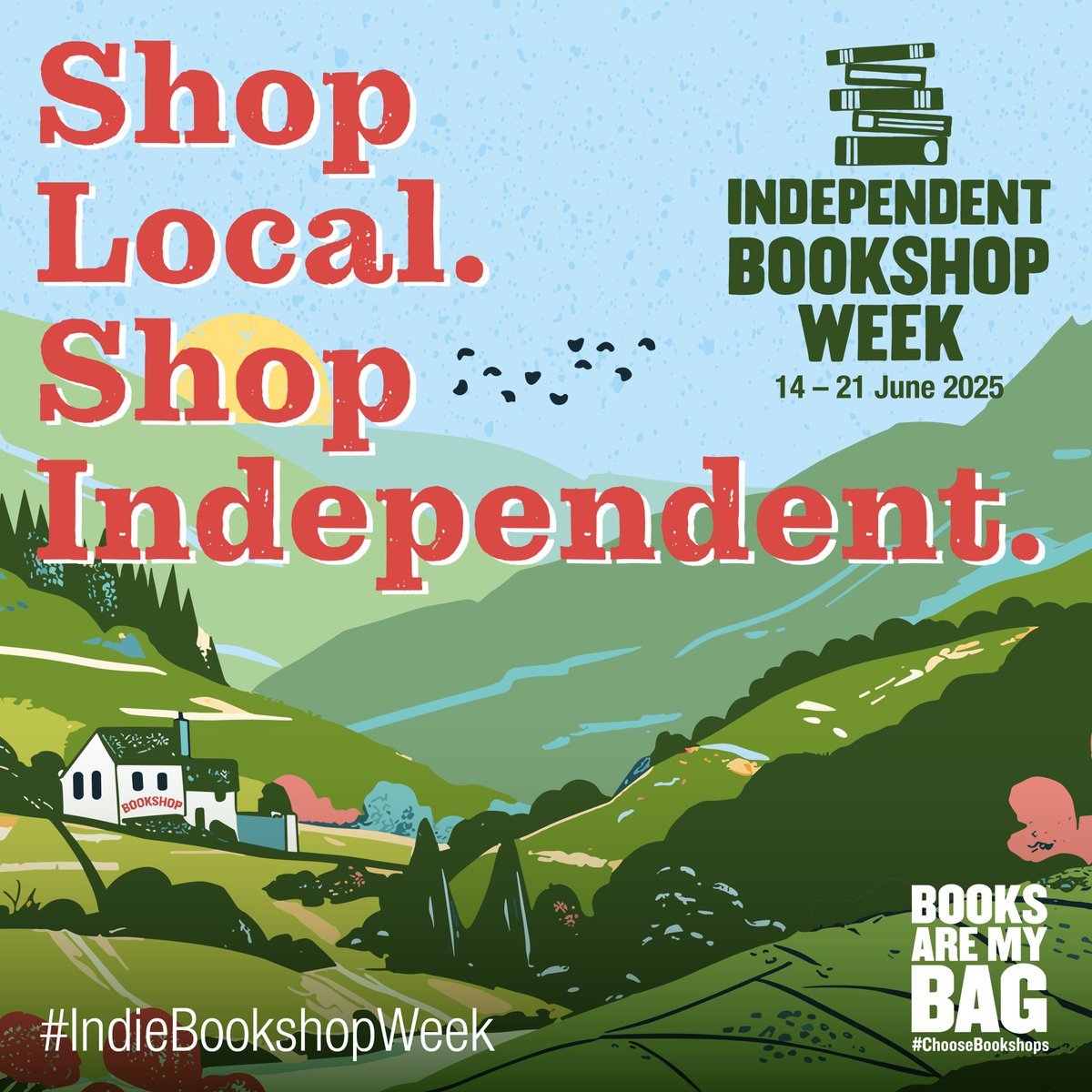 In order for our communities to thrive, we need to support the businesses within them. 

Every purchase makes a difference and helps keep our local areas unique and vibrant.

Shop local, shop independent, and #ChooseBookshops this #IndieBookshopWeek 🧡 

📆 14-21 June ✨
