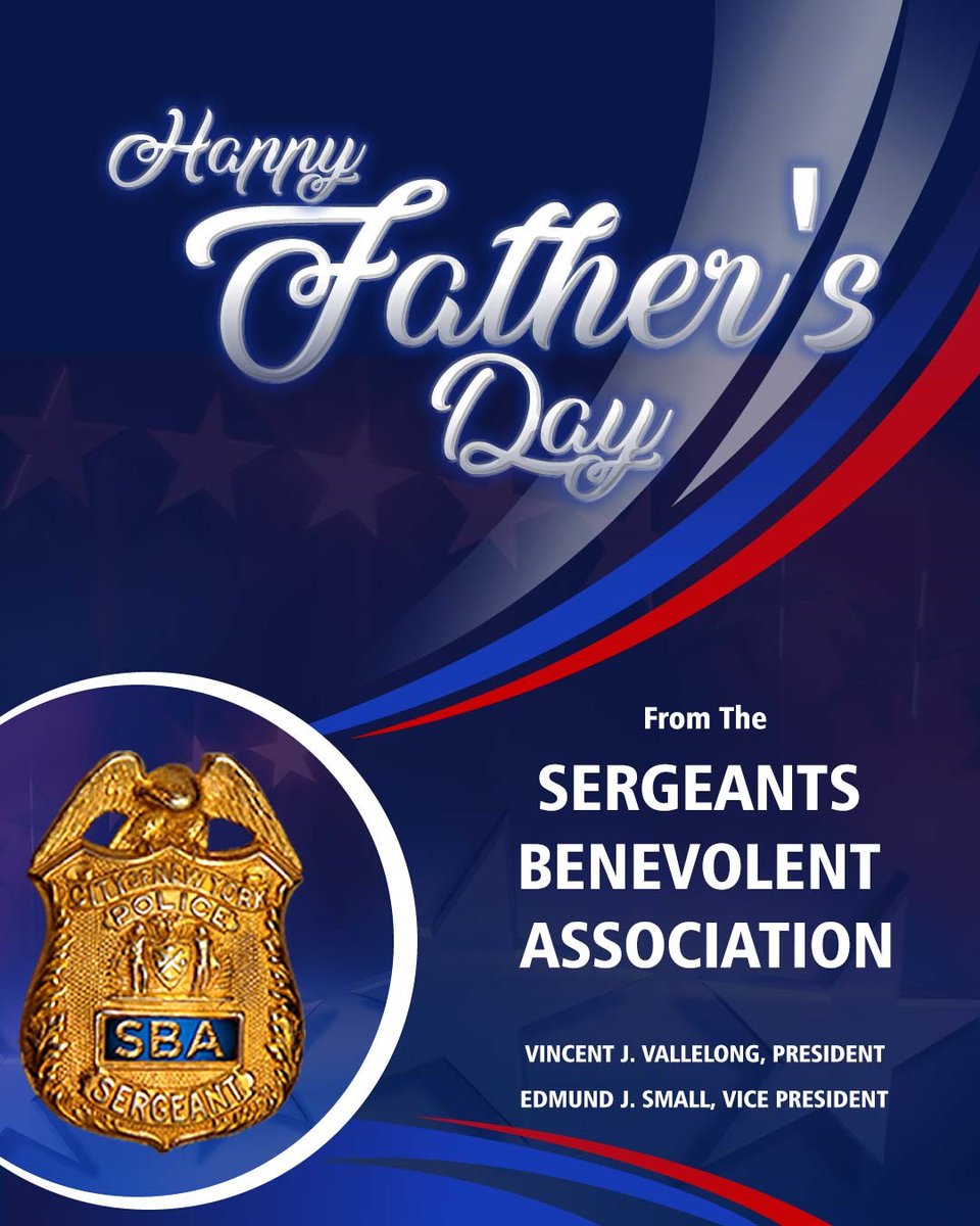 Today we celebrate #FathersDay &amp; the positive impact of fathers everywhere. We especially salute all #SBA and #LE members who set shining examples to their children by balancing the challenges of parenthood &amp; work with unrivaled excellence. #nypd @rsanypd