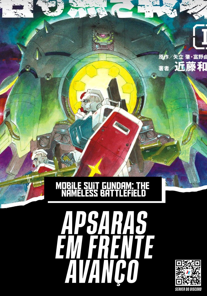 NOVO PROJETO DA SHIN

Mobile Suit Gundam: The Nameless Battlefield de Kondou Kazuhisa

O Prólogo, Episódio 1 e 2 já estão disponíveis para leitura nos sites:

🦊Mangadex: tinyurl.com/57zpyfvb
📖Comick: tinyurl.com/39vkhusp