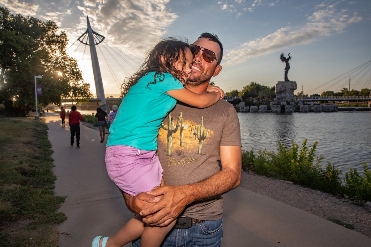 Today, we celebrate the dads, stepdads, grandpas, and father figures who fill our lives with wisdom, laughter and unforgettable memories.
💙 Happy Father’s Day

📷 Fernando Salazar
#WichitaFathersDay #WichitaDadVibes
