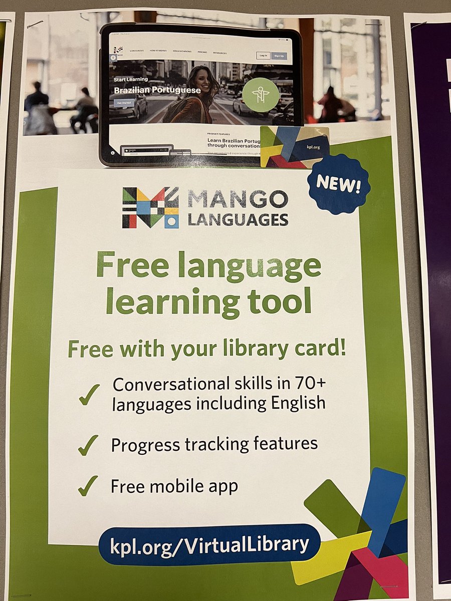 FREE language learning tool available through <a href="/KitchLibrary/">Kitchener Public Library</a>!