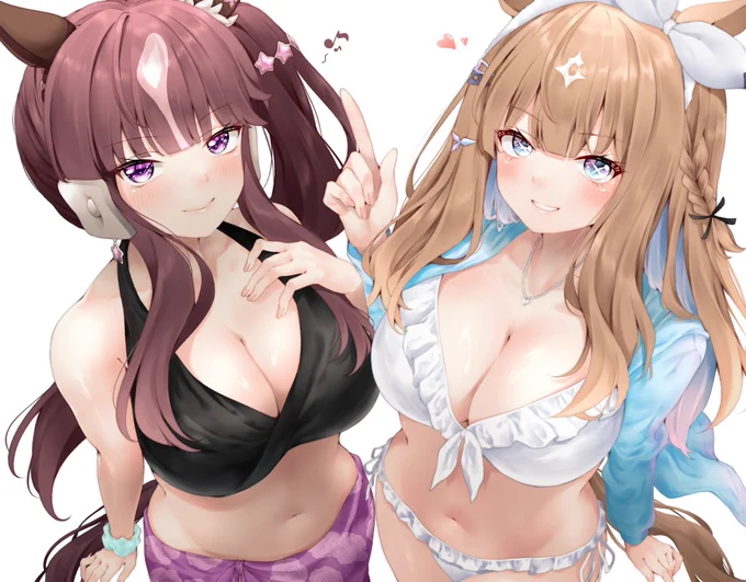 #2025年自分が選ぶ今年上半期の4枚
いろんなウマ娘を描くようになったね 