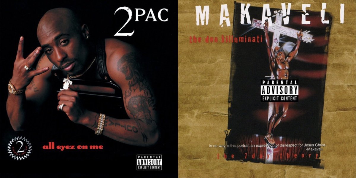 Tupac is the only rap artist to release two albums in the same year and have both albums earn quadruple-platinum certifications.